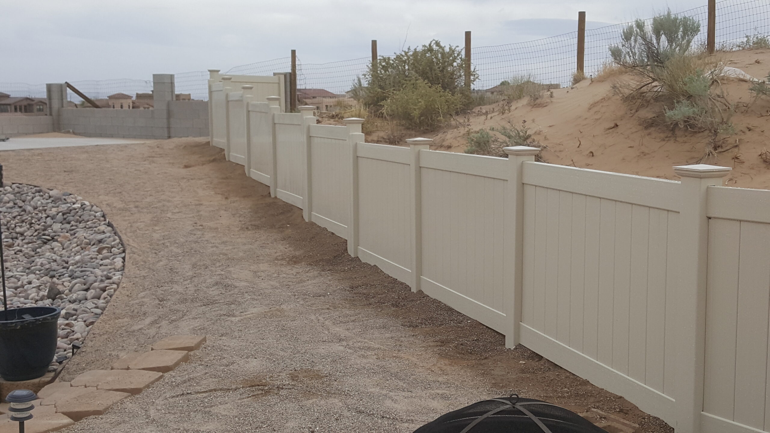 image showing vinyl fence