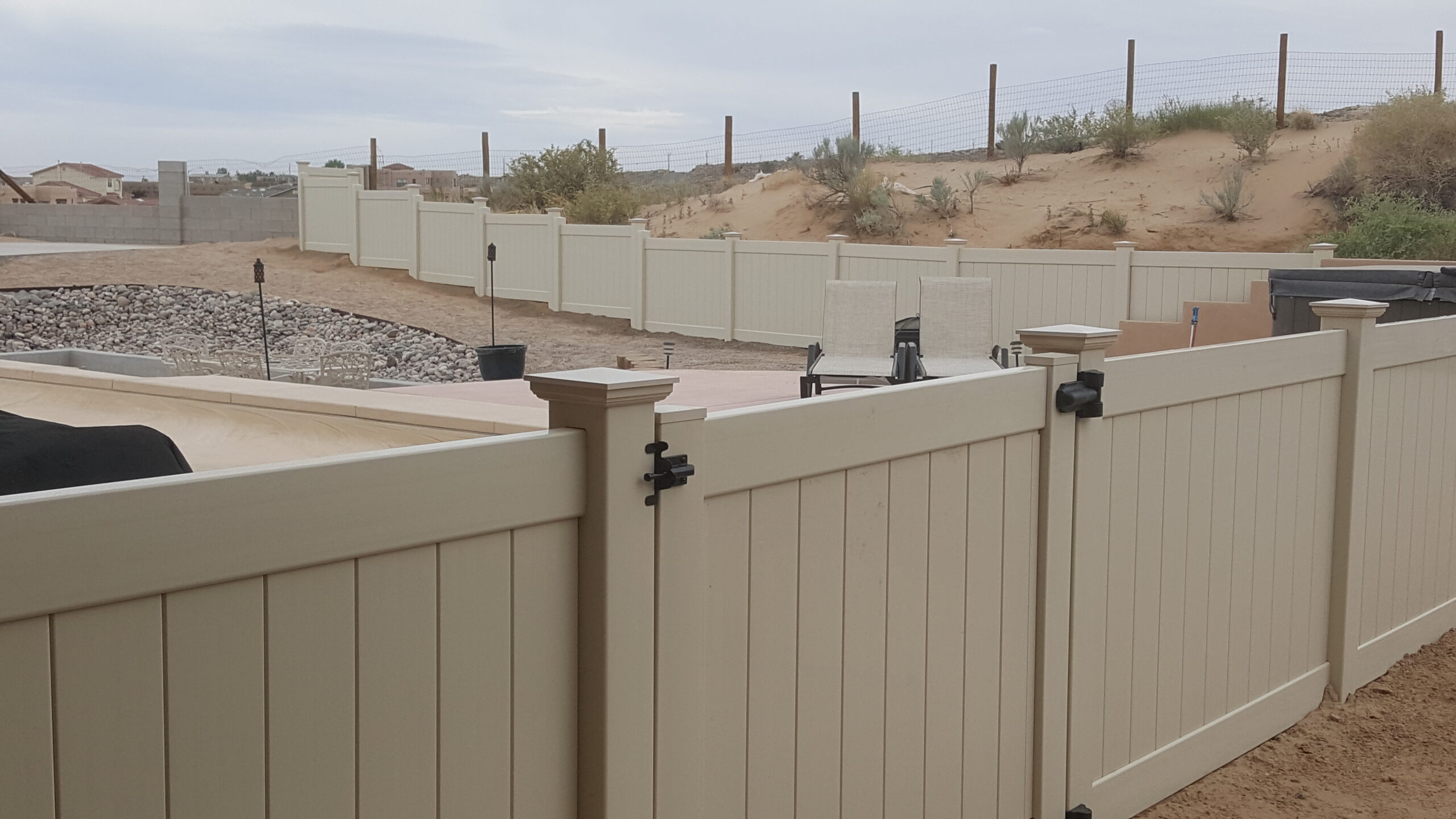 image showing vinyl fence