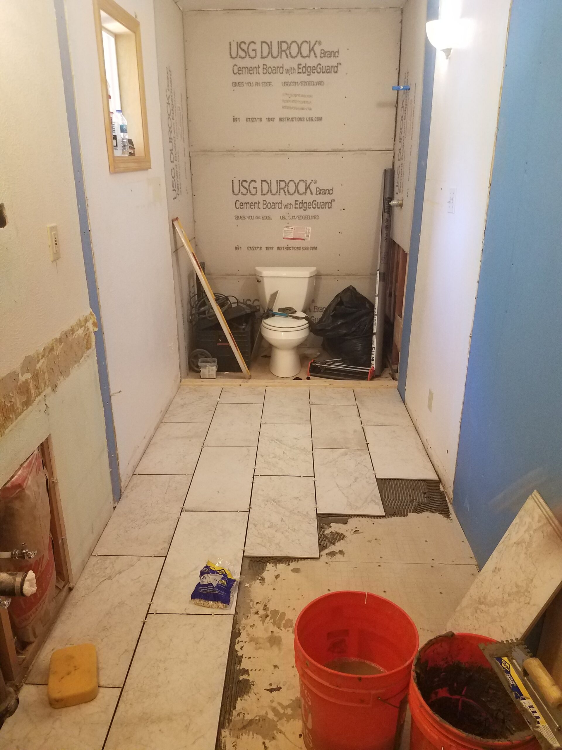 image showing bathroom before