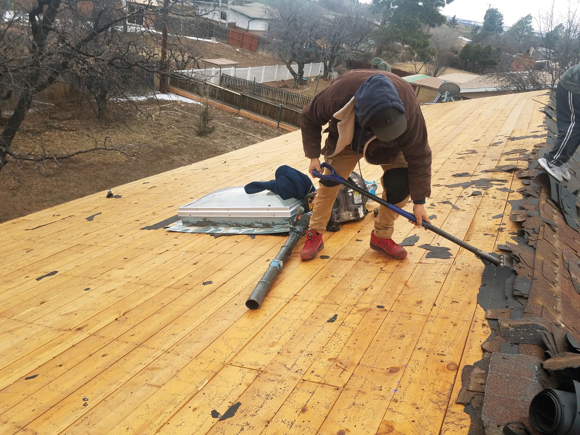 image showing roofing job