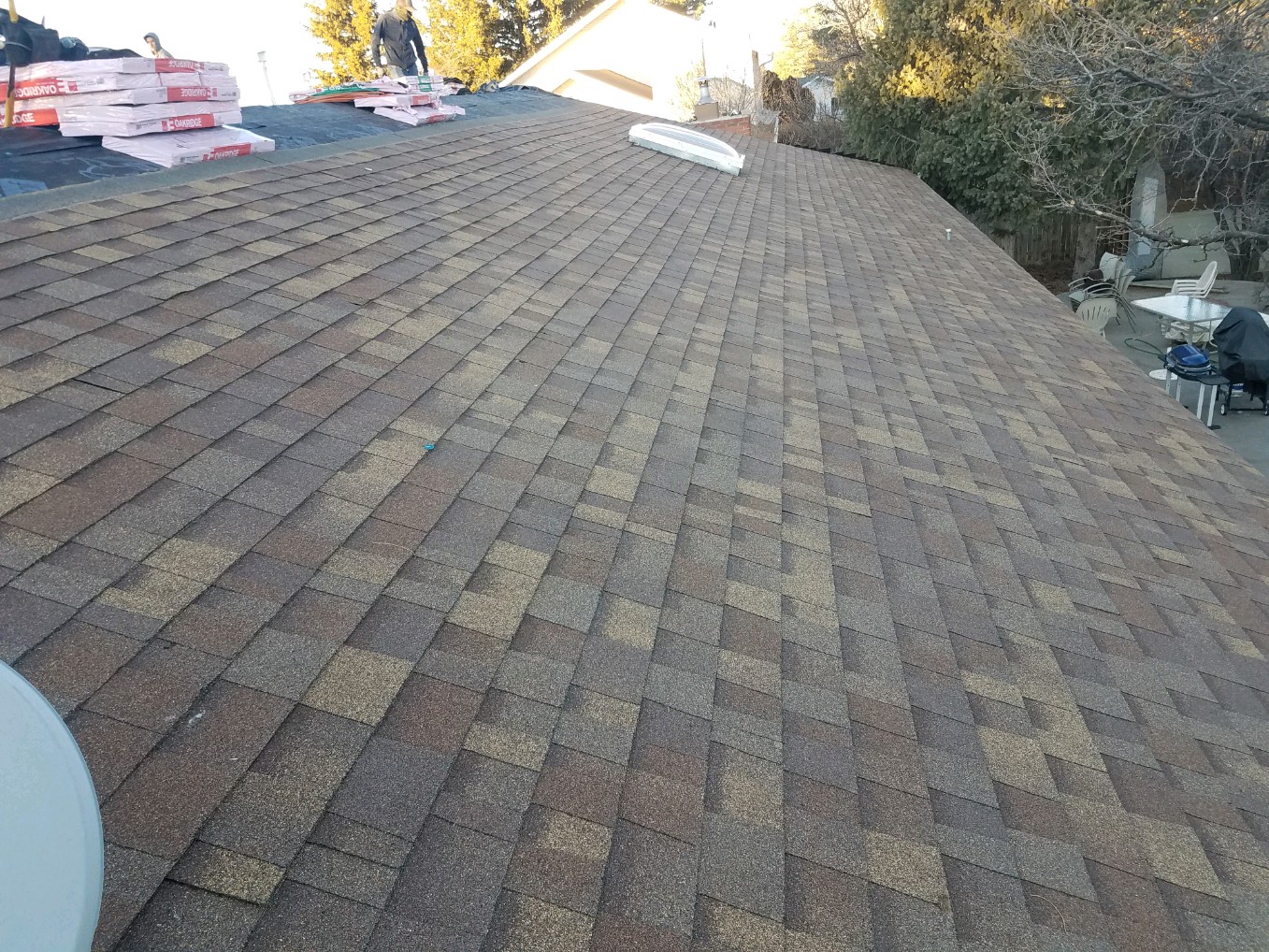 Image showing roofing job