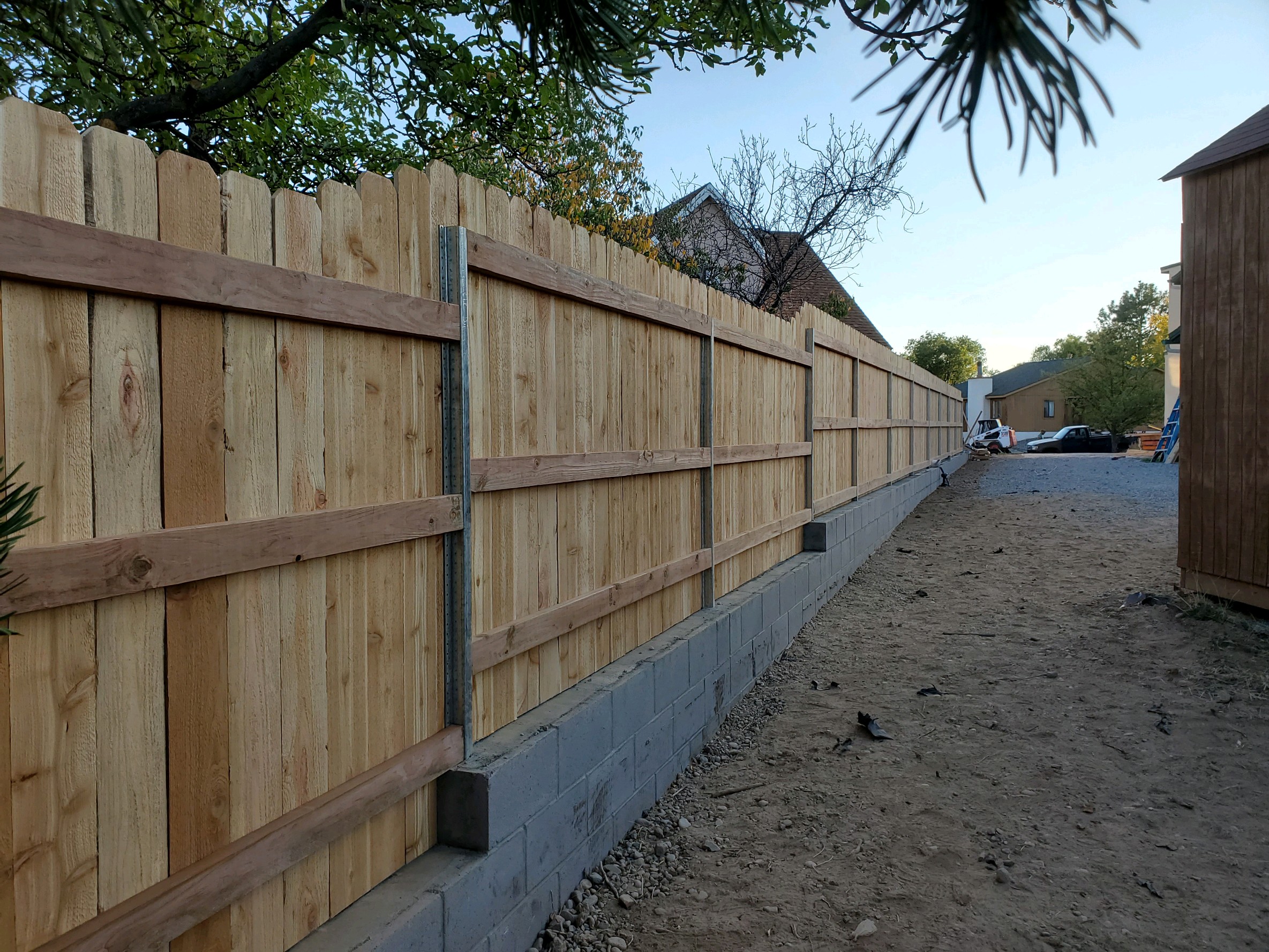 Image showing a retaining wall in los alamos 